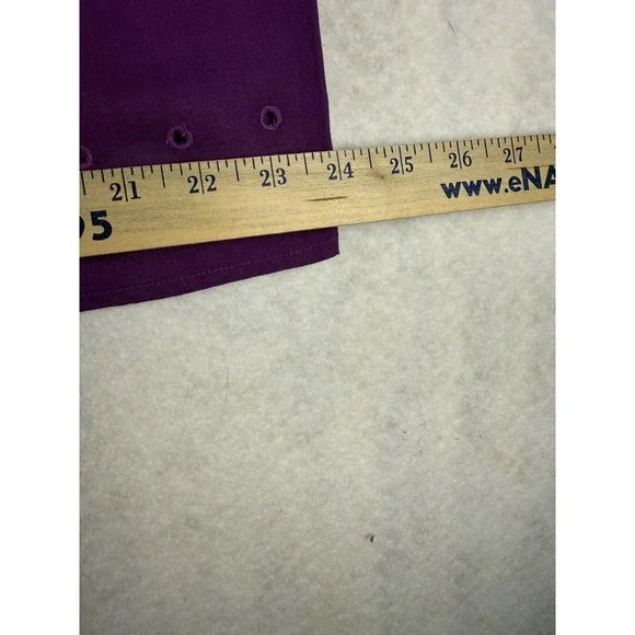 Liz Claiborne Womens Sleeveless Button Front Top‎ Purple Size XL NWT - Picture 4 of 8